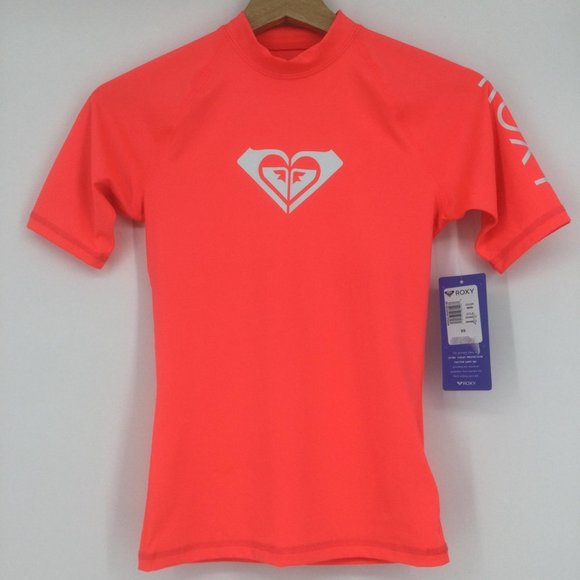 Roxy Orange Swim Rashguard Size XS - Picture 5 of 8